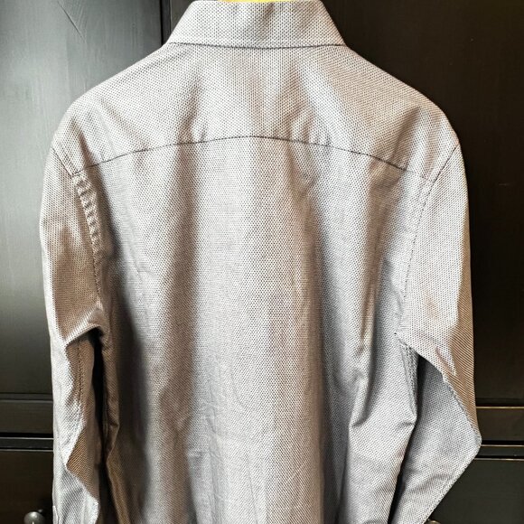 Eton Dress Shirt Size 44, 17.5, XL Slim Fit - Picture 8 of 10